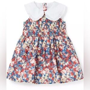 Janie and Jack The Fall Floral Smocked Dress